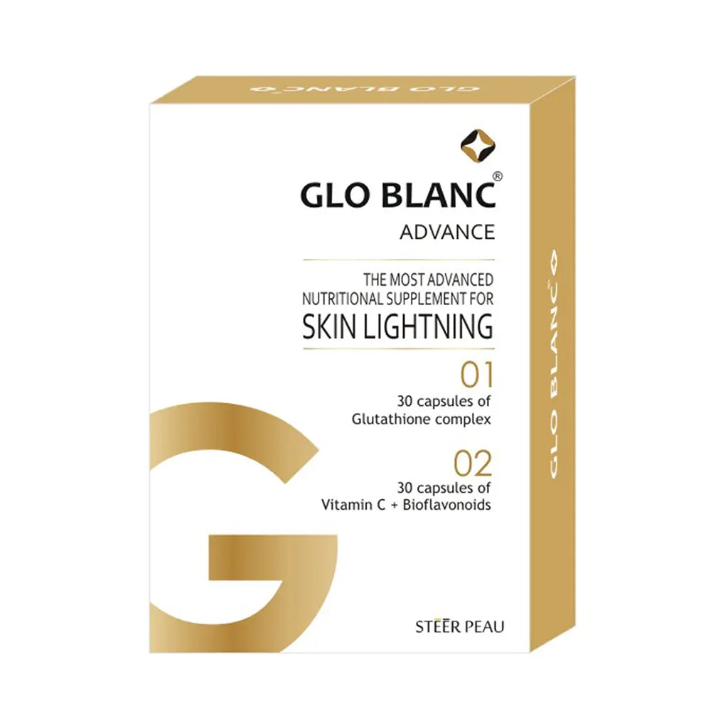 glo blanc glutathione Steer Peau | Shop Glo Blanc Advance 600 online